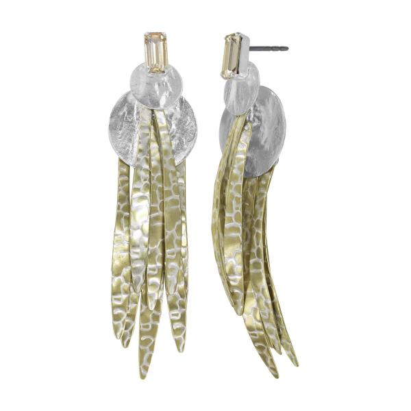 Shiny Silver - Global Glam - Konplott earrings